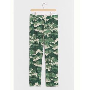 New Anthropologie Nisa Jacquard Pants Size 10